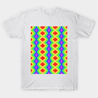 Ultra Bright Diamond Stripes T-Shirt